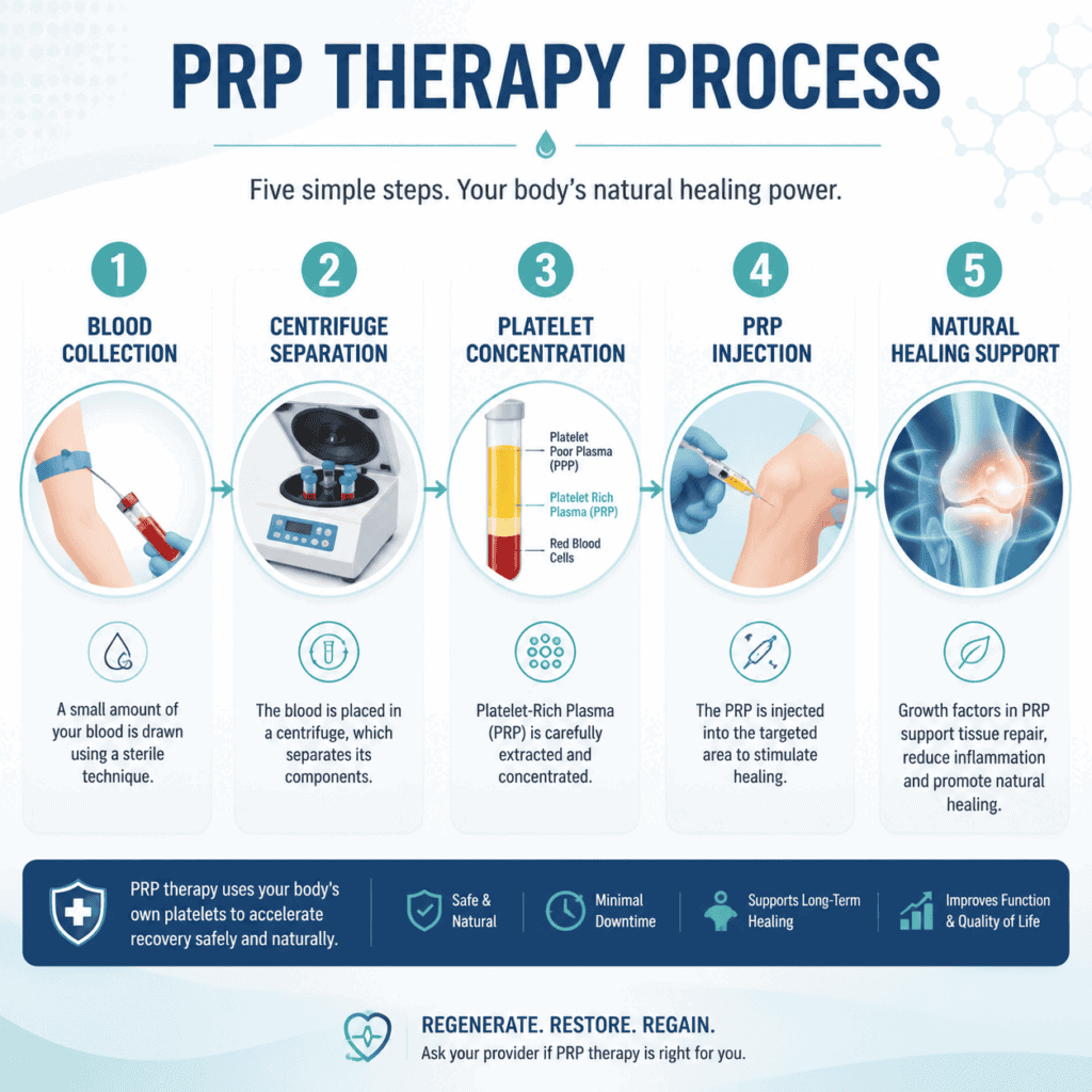 PRP Therapy Explained: Purpose, Benefits, and Eligibility 2026
